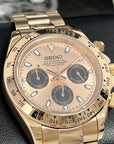 Seiko Rose Gold Daytona - Luxury Chronograph | Chrono | Mecaquartz | Mens | Sport Watch | VK63 Quartz | Daytona | Cosmograph