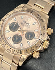 Seiko Rose Gold Daytona - Luxury Chronograph | Chrono | Mecaquartz | Mens | Sport Watch | VK63 Quartz | Daytona | Cosmograph