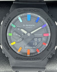 G-Shock CasiOak Black Rainbow Mod | GA-2100 | Colorful Mod | Rainbow