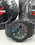 G-Shock CasiOak Black Rainbow Mod | GA-2100 | Colorful Mod | Rainbow