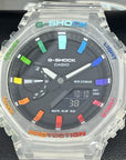 G-Shock Casioak Jellyfish Rainbow Mod |  GA-2100 Jellyfish | Colorful Mod | Rainbow Skeleton