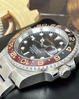 Custom Rootbeer Steel GMT Watch | Stainless Steel Sport Watch | Custom Sub | 20mm Oyster Bracelet | Perpetual Date |  Submariner | 41mm