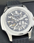 Seikonaut Luxury Skeleton Watch | Transparent Open | Watch Mod | Seiko Mod | Rubber Strap | NH70 Automatic Movement | Rubber Waffle Strap