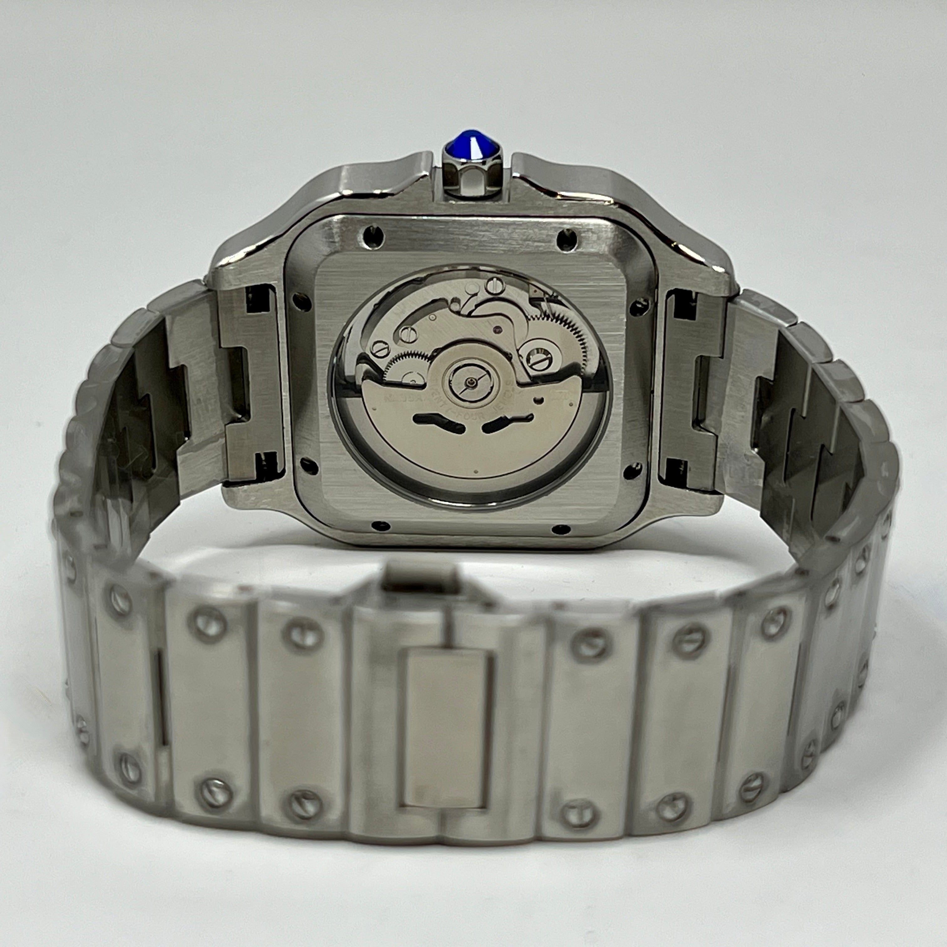 カスタム nh35 mod サントス Seiko Mod Santos Homage Build | NH35 Automatic - YouTube