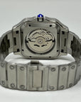 Custom Seiko Santos Mod | Stainless Steel Watch | 38mm | Sky Blue Dial | Automatic Watch | Seiko NH35 Movement