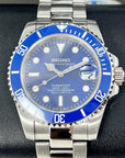Custom Bluesy Sub | Stainless Steel | Sapphire Crystal | Black Seiko Mod | Seiko NH35 Automatic Submariner