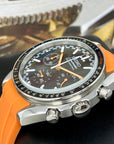 Custom Seiko Speedy Orange | Chronograph | Seiko Mod | Watch Mod | Custom Watch | Diver | Dive Watch | Men's Watch | Speedmaster