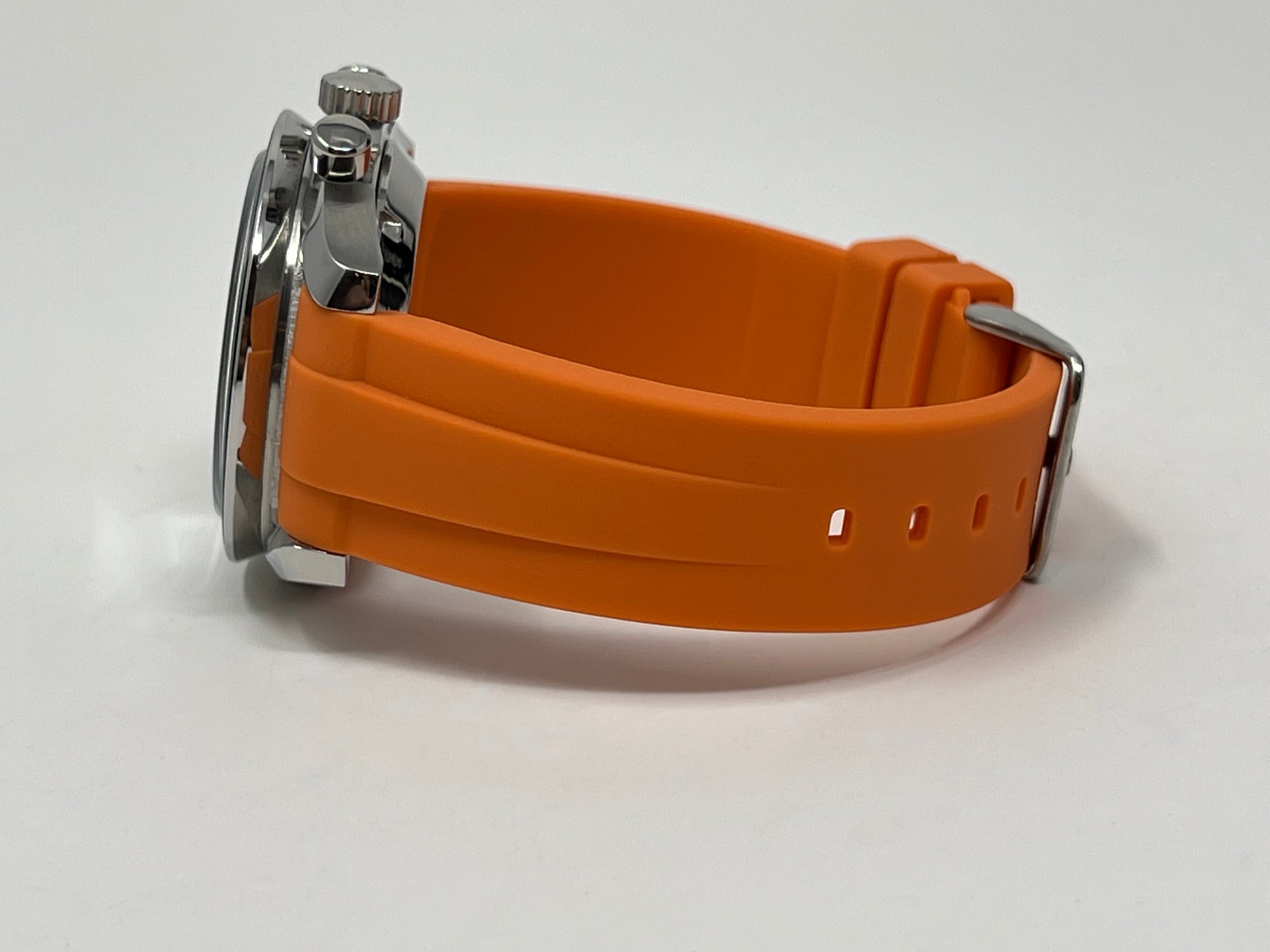 Custom Seiko Speedy Orange | Chronograph | Seiko Mod | Watch Mod | Custom Watch | Diver | Dive Watch | Men&#39;s Watch | Speedmaster