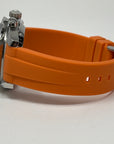 Custom Seiko Speedy Orange | Chronograph | Seiko Mod | Watch Mod | Custom Watch | Diver | Dive Watch | Men's Watch | Speedmaster