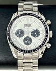 Custom Seiko Speedy Panda White | Chronograph | Seiko Mod | Watch Mod | Custom Watch | Diver | Dive Watch | Mecaquartz VK63 | Speedmaster