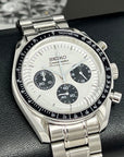 Custom Seiko Speedy Panda White | Chronograph | Seiko Mod | Watch Mod | Custom Watch | Diver | Dive Watch | Mecaquartz VK63 | Speedmaster