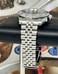 Custom Bruce Wayne GMT | Seiko Mod with True GMT Function | Seiko NH34 Movement | Gray and Black | 41mm
