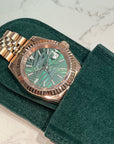 Watch Travel Pouch | Velvet Watch Case Storage | Green or Black