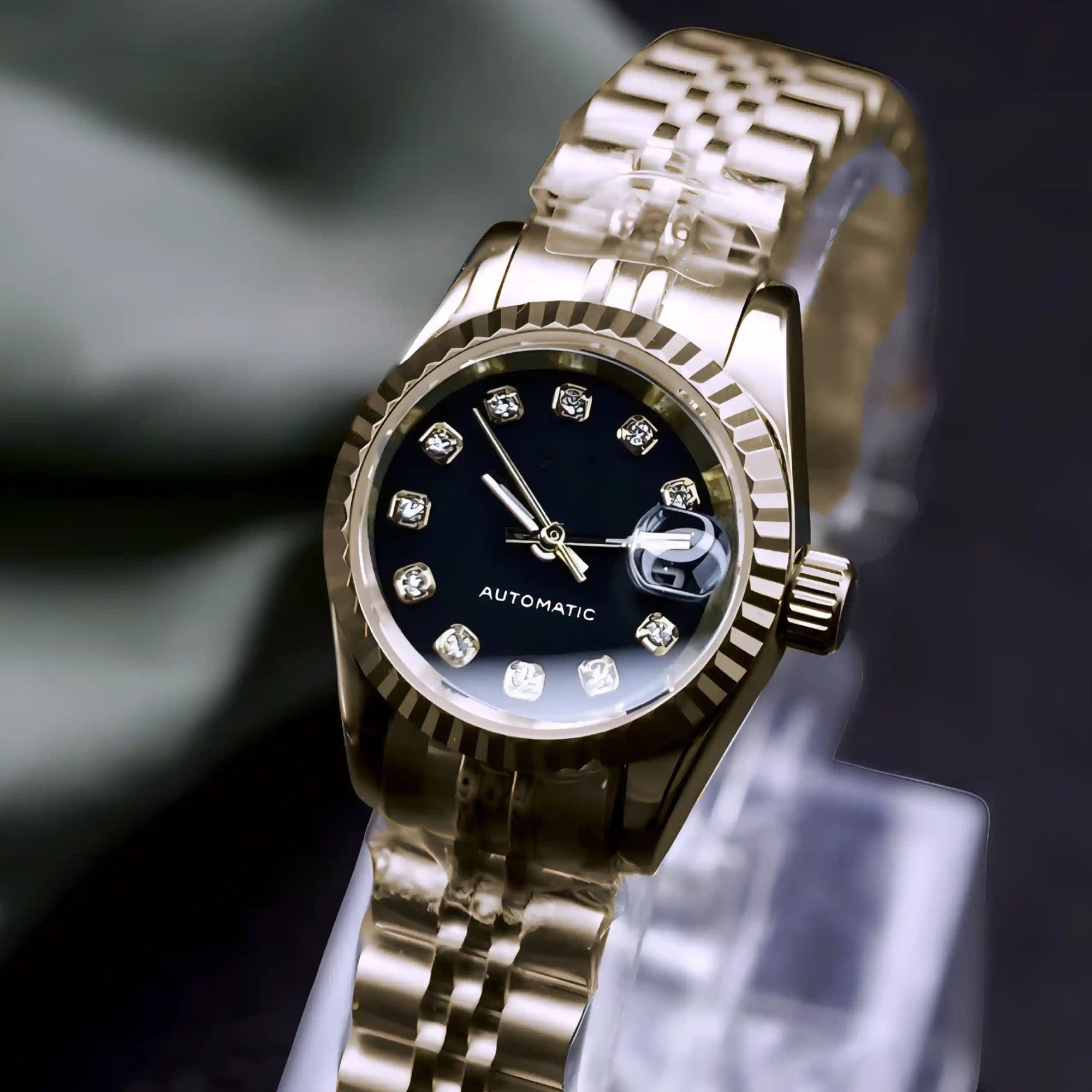 Ladies Gold Black DJ 26mm