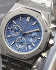 Blue Dial with Silver band
