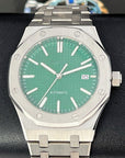 Seikoak Luxury Green - Mod | Watch Mod | Men's Watch | Wristwatch | Men's Watch | Large Watch | Seikoak | Custom Watch | Dress Watch