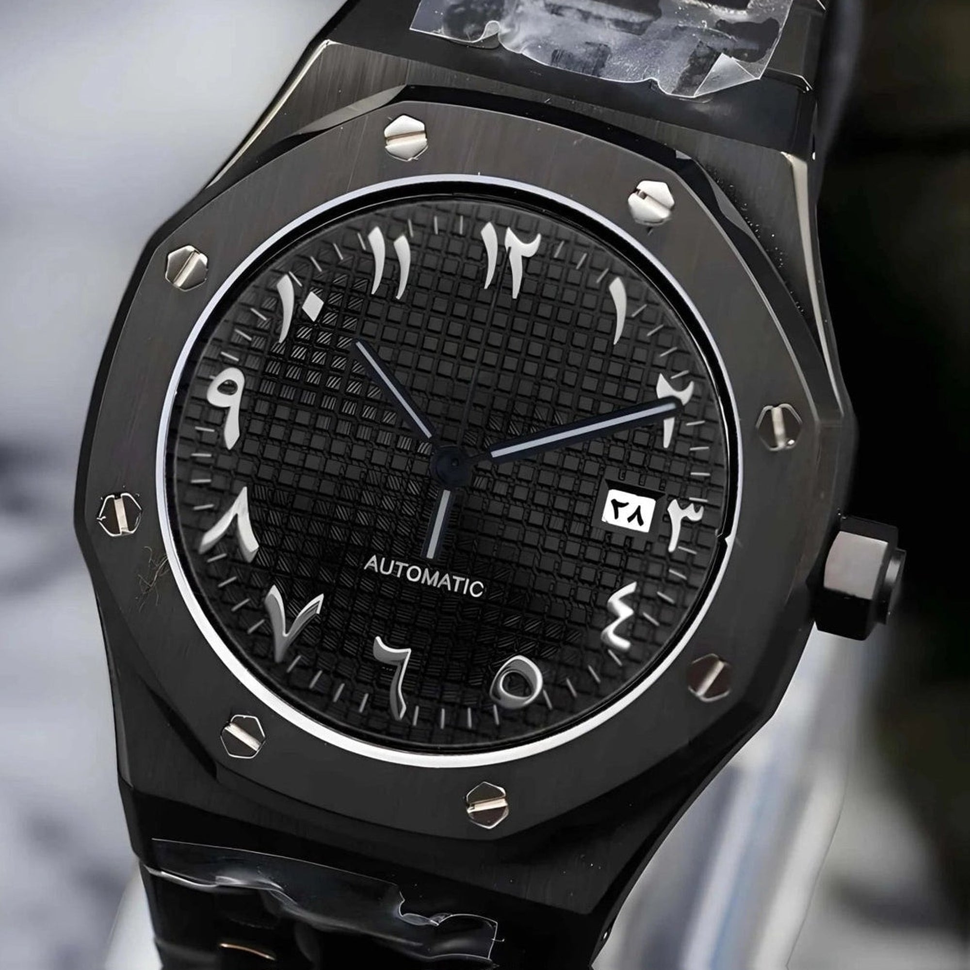 Black Dial with Black Band