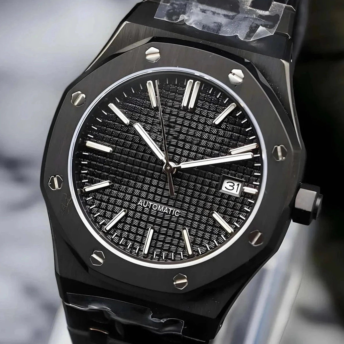 Black Dial with Black Band