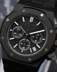 Black dial with black band