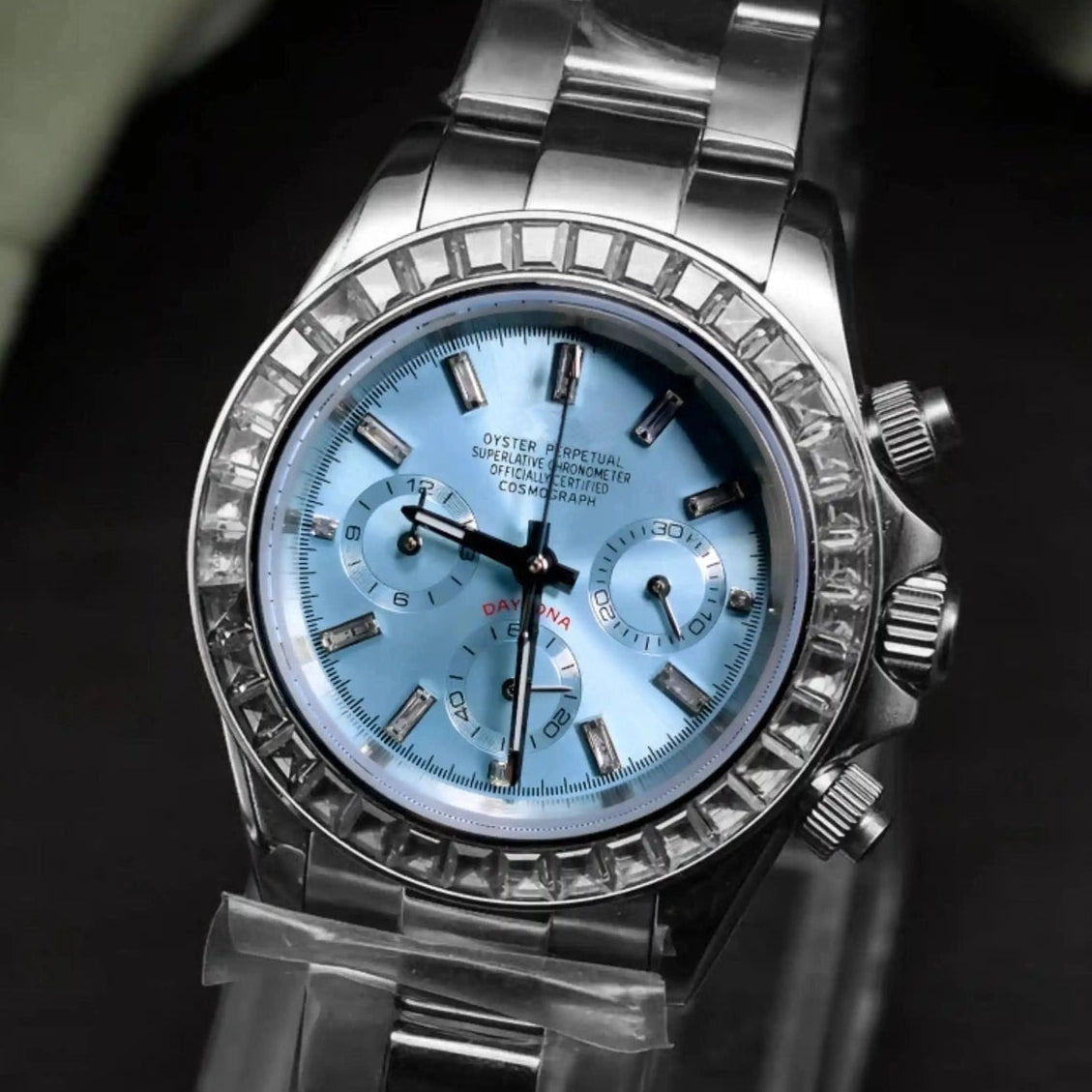 Seiktona Iced Out Blue