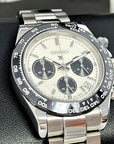 Seiko Daytona 40mm | Panda Dial | Stainless Steel | Seiktona Seikotona | Chronograph | Chrono | Stopwatch | Steel Sport Watch | VK63 Quartz