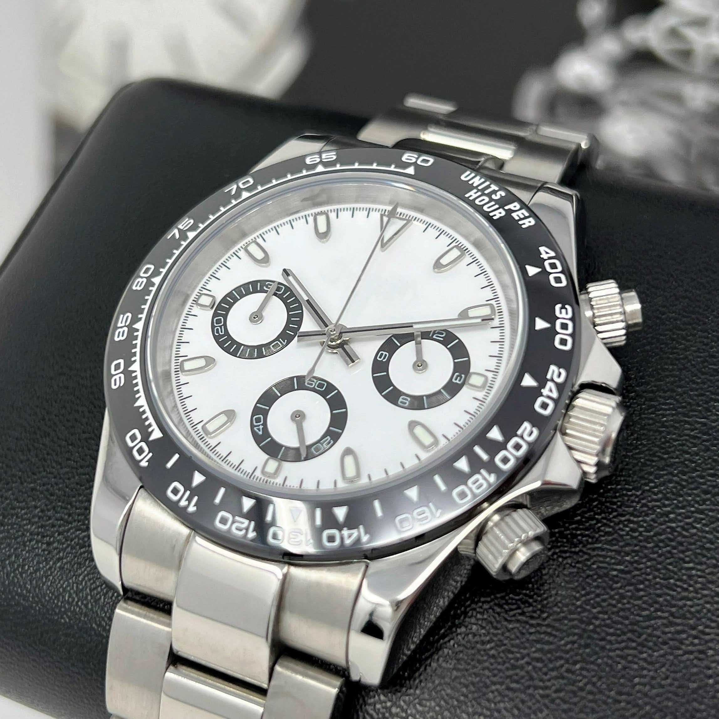 watako様 Seiktona Panda Chronograph 40mm | Stainless Steel Watch | Seiko Mod