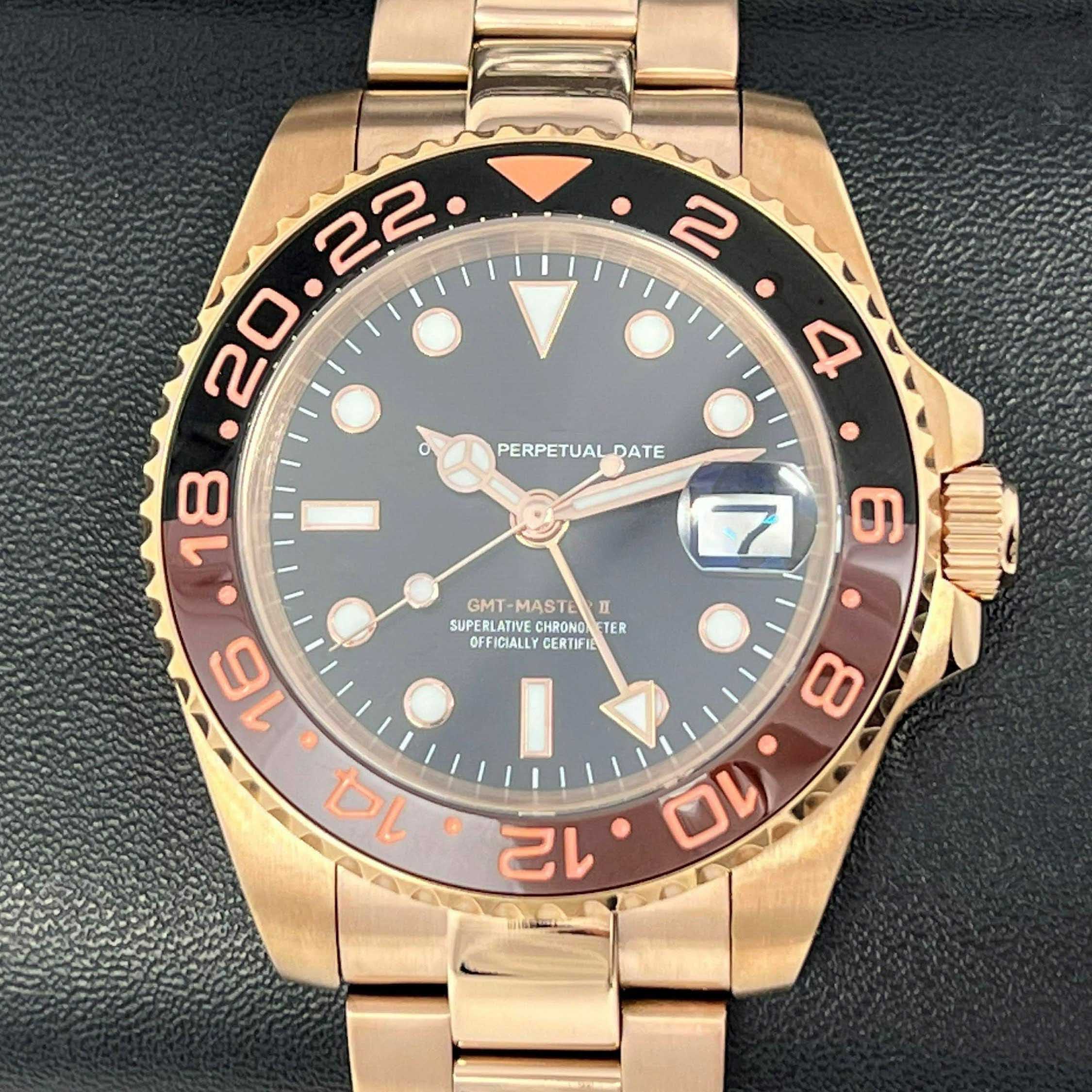 Custom Seiko Mod GMT | Dual Timezone Watches