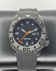 Custom Stealth Blackout Yacht | SKX007 | Men's Watch | Dive Watch | Rubber Black | Mod | 100M | Custom Mod | Watch Mod | Diver