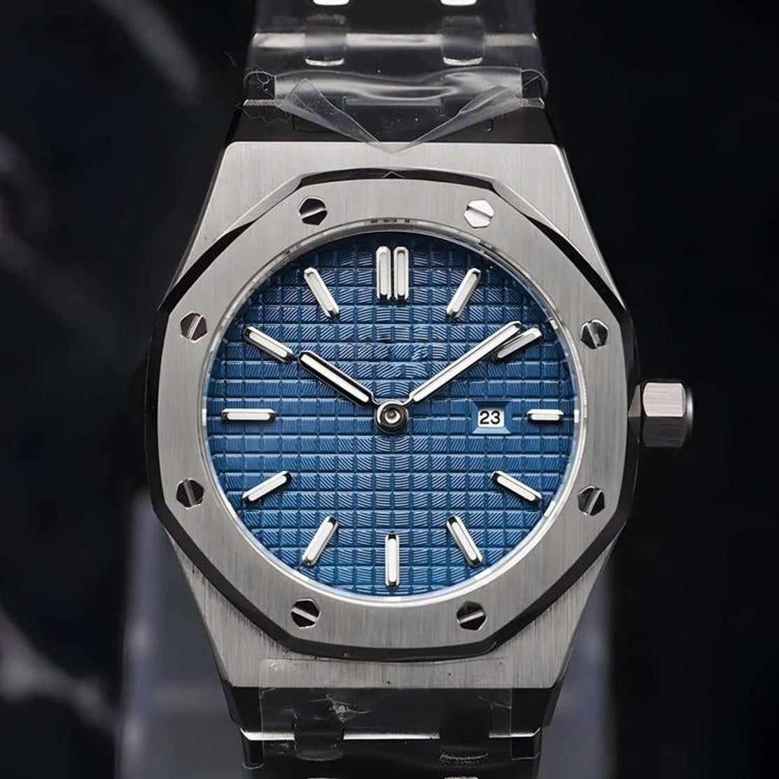 Seikoak Ladies Blue dial with SIlver Band