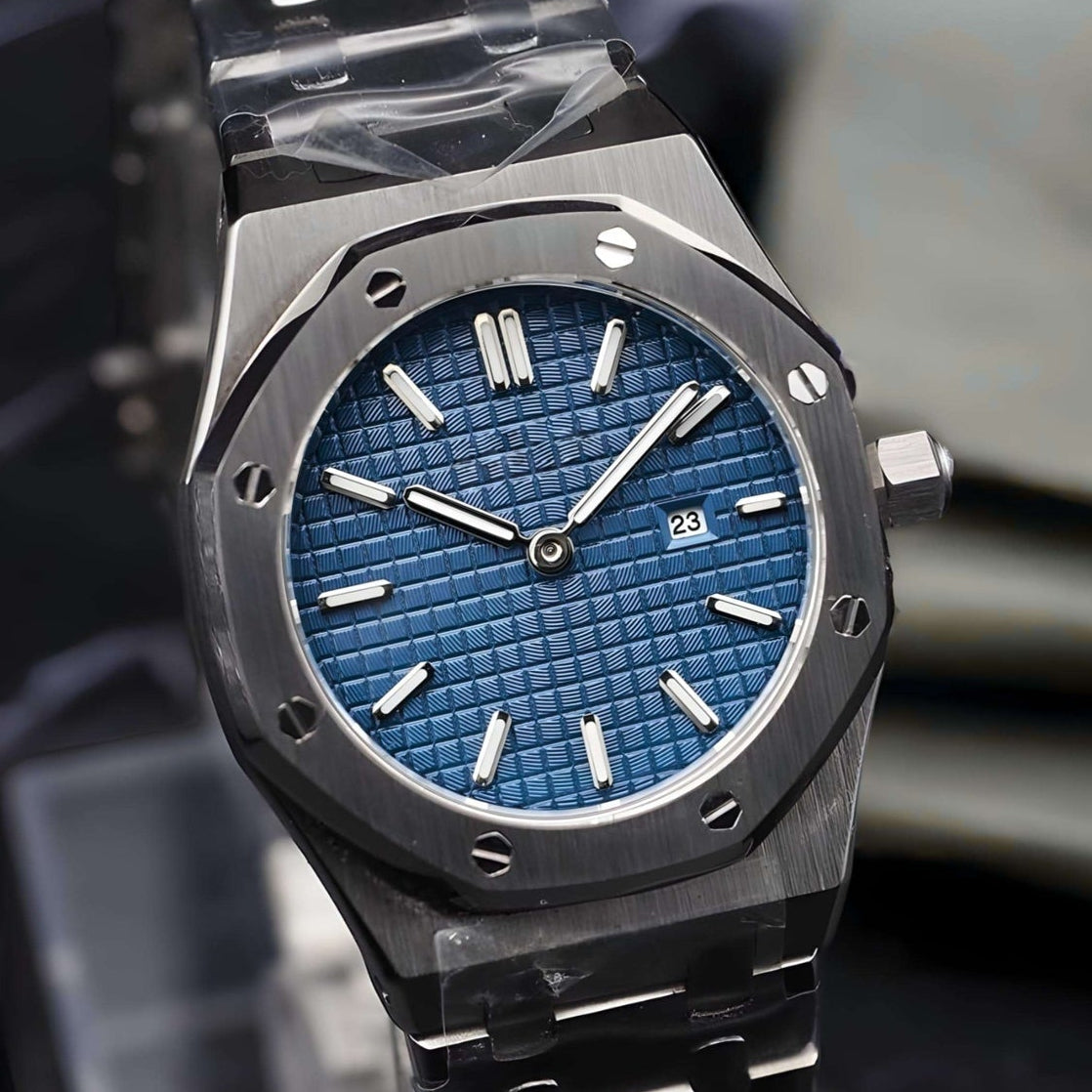 Seikoak Ladies Blue dial with SIlver Band