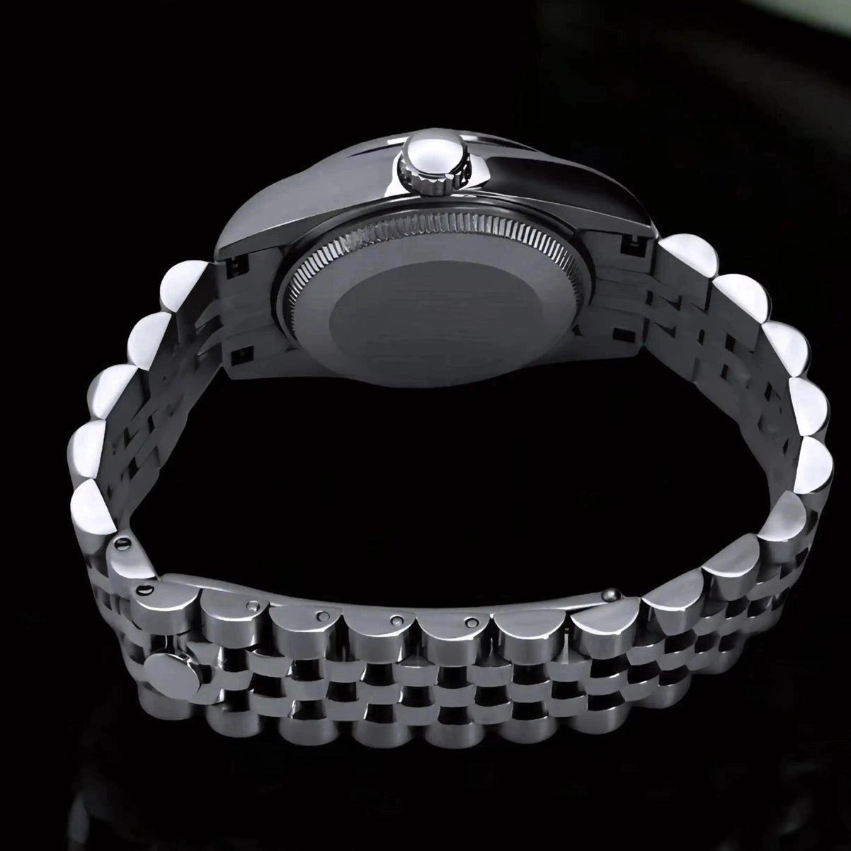 31mm Ladies Ice blue dial Watch with Silver Band