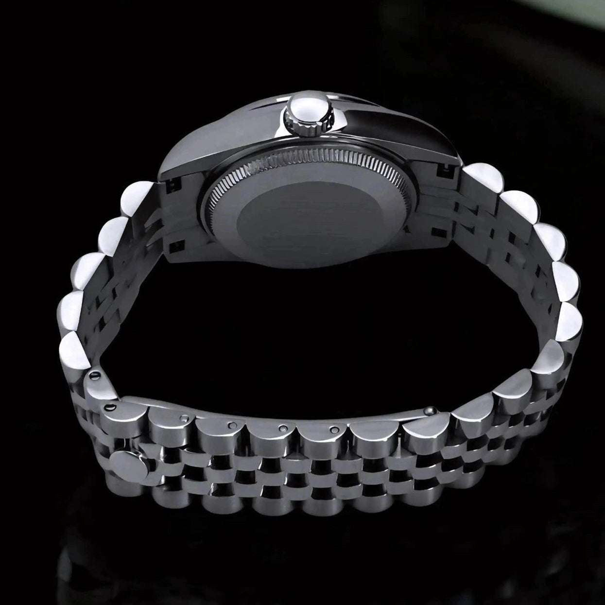 31mm purple dial with Silver Band