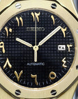 Black Dial with Gold Band