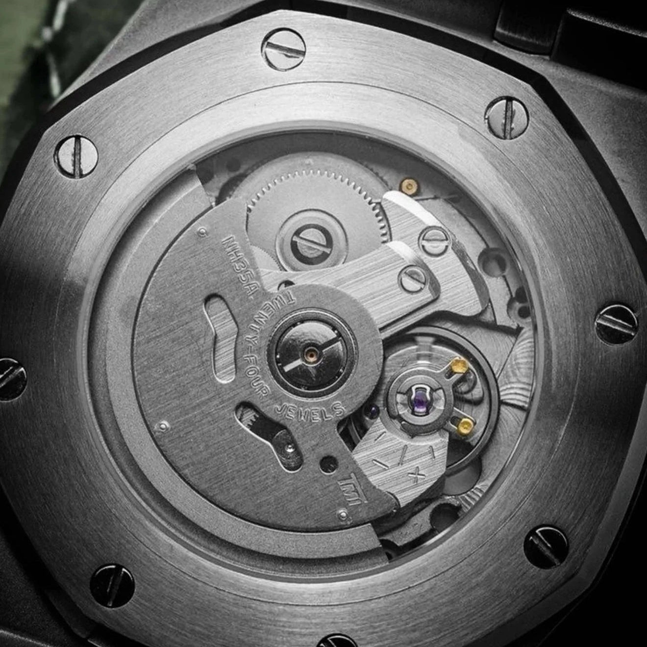 Dark Blue Dial with Silver Band