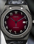 Red Arabic Dial with Black DIal