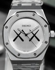 Kaws Style dial with SIlver Band