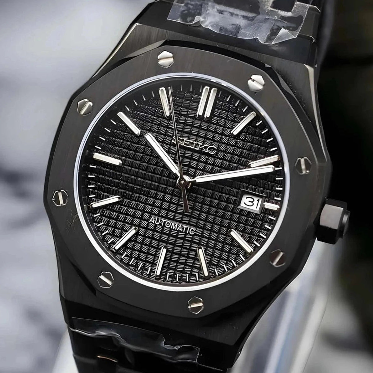 Black Dial with Black Band