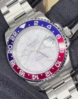 Seiko Meteorite GMT | 4 Hand Automatic Movement NH34 | Pepsi | 41mm | Multi Timezone  | Automatic Custom Watch | NH35 NH36 | Blue Red White