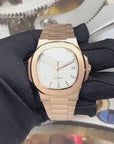 Seikonaut - White on Rose Gold - Modern Automatic Watch with Sapphire Crystal