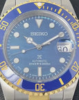 Seiko Submariner Date Two Tone Bluesy Ocean Pearl Dial - Sapphire Crystal - 40mm - Steelsport Ceramic Bezel -Watch Mod | Modded Watch
