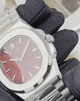 Seikonaut NEW 2023 Red Edition Stainless Steel | Modern Automatic Dress Sport Watch Sapphire Crystal | Seiko Mod | Watch Mod | Custom Watch