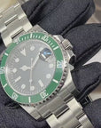 Custom Emerald Submariner | Green Watch | Dive Watch, Diver, Men Watch, Wristwatch, NH35 Automatic Watch, Green Bezel, Seiko Mod, Watch Mod