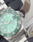 Seiko Hulk Submariner - Green Sunburst Green Bezel | Stainless Steel | Sapphire Crystal | NH35 Movement | Custom Build Seiko Mod | Watch Mod