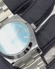 Seiko Explorer 36mm - Rare Tiffany Sky Blue - Stainless Steel - Automatic Watch - Custom Build - Ready to Ship!