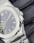 Seikonaut Blue Open Heart | Stainless Steel | Modern Automatic Dress Sport Watch with Sapphire Crystal | Seiko Mod | Watch Mod | Custom Watch