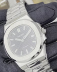 Seikonaut Luxury Black | Stainless Steel | Modern Automatic Dress Sport Watch with Sapphire Crystal | Seiko Mod | Watch Mod | Custom Watch