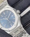 Seikoak 2023 - Modern Stainless Steel Sports Watch | Seiko Mod | Watch Mod | NH35 Automatic Movement | Luxury Dress Watch | Blue Dial