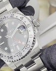 Seiko Explorer II - NEW 4 Hand GMT 2022 - NH34 - Black Dial - 41mm - Stainless Steel - Automatic Watch - Custom Build - Ready to Ship!