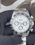 Seiko Daytona 40mm | Panda Dial | Stainless Steel | Seiktona Seikotona | Chronograph | Chrono | Stopwatch | Steel Sport Watch | VK63 Quartz