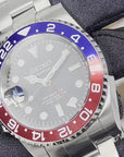 Seiko Pepsi Full GMT - Left Hand | Blue and Red | NH34 movement | 41mm | Timezone | Automatic Custom Watch | Watch Mod | Destro | South Paw